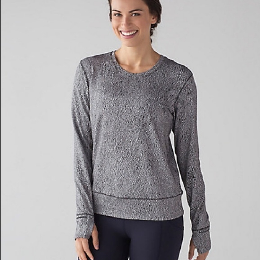Lululemon Rush Hour Pleat Back Top Sz.12
